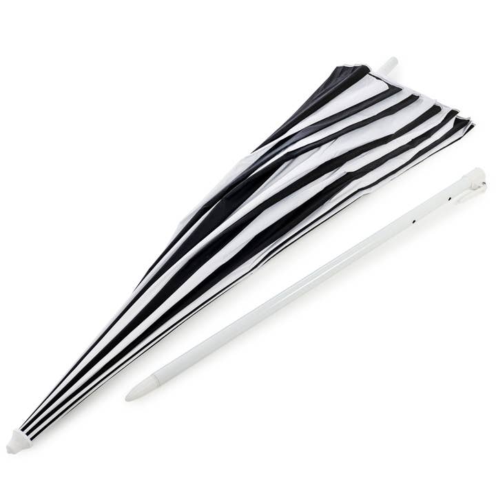 Soake - Wholesale Beach Umbrellas - Soake Garden Parasol Pagoda Black Cream3