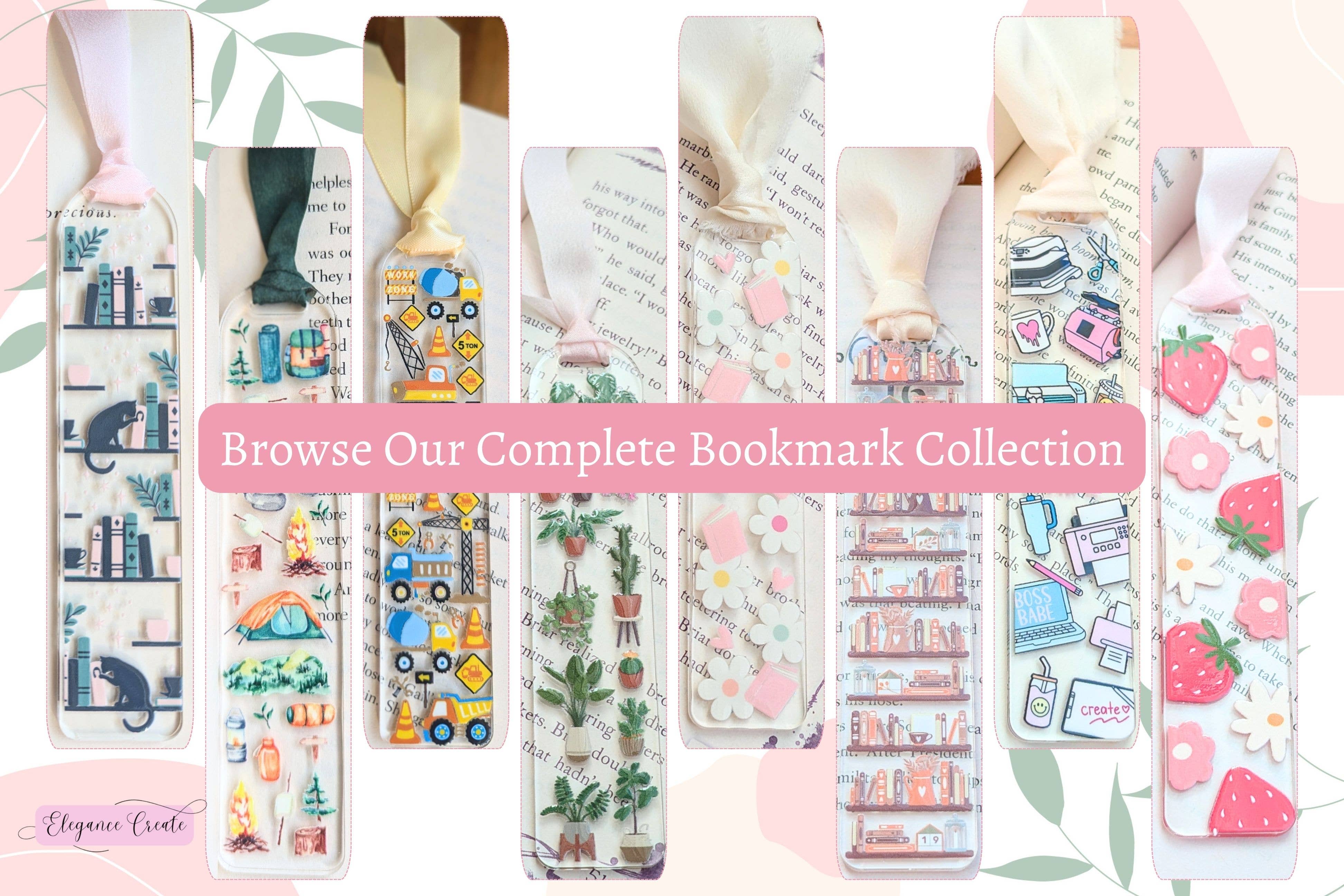 Elegance Create - Wholesale Bookmark - Camping Bliss Bookmarks5