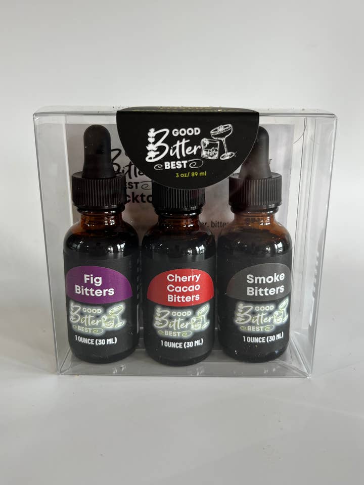 Échantillon de Bitters : Trio pour Amateurs de Whisky pour la vente par Good Bitter Best