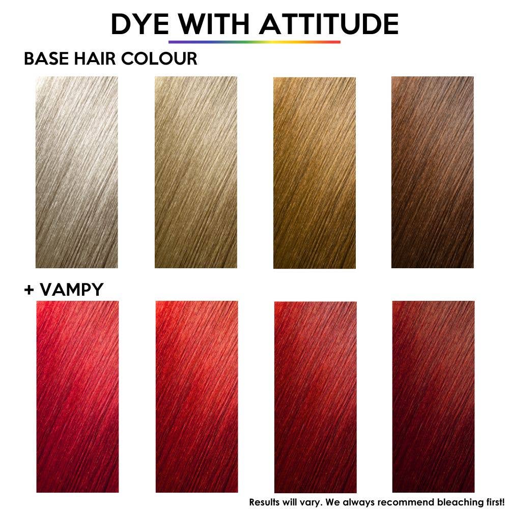 Attitude Hair Dye - Wholesale Hair Dye - Vampy Red Hair Dye - Vegan, cruelty-free3