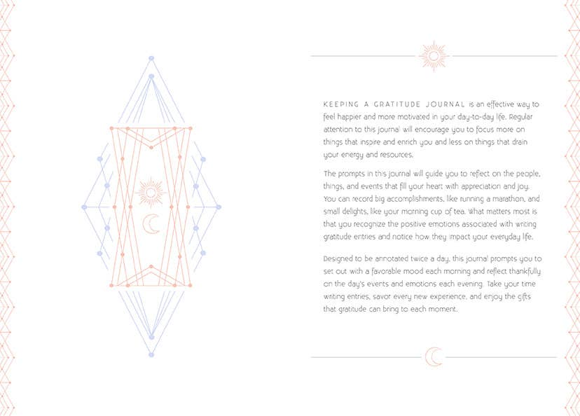 Insight Editions - #1 Pop Culture Publisher - Wholesale Journal/Diary - Gratitude: A Day and Night Reflection Journal1