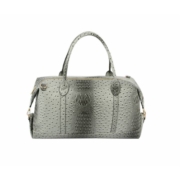Handbag Factory Corp - Vente Sac de voyage – femme - Sac de voyage Croc de grande taille6