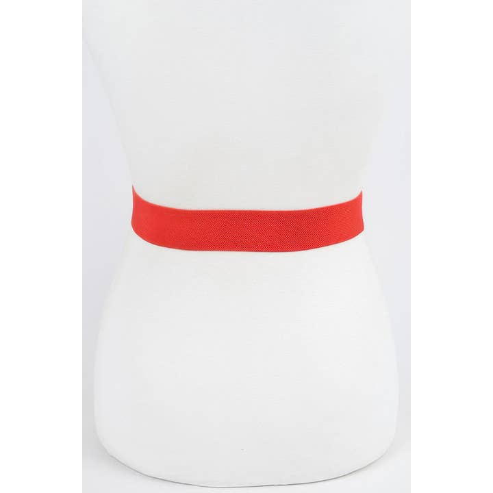 CC Wholesale Clothing - Wholesale Belt – Women's - Ribbon Buckle Stretch Belt5