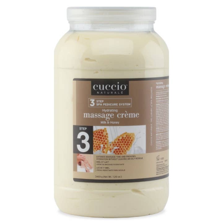 Cuccio - Wholesale Body Cream/Lotion - Milk & Honey Massage Creme 120 oz0