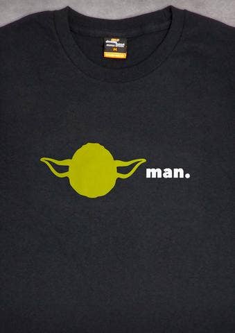 24-7 Daddyhood - Wholesale Screen Printed T-Shirt - Men's - Yoda Man Men's T-shirt