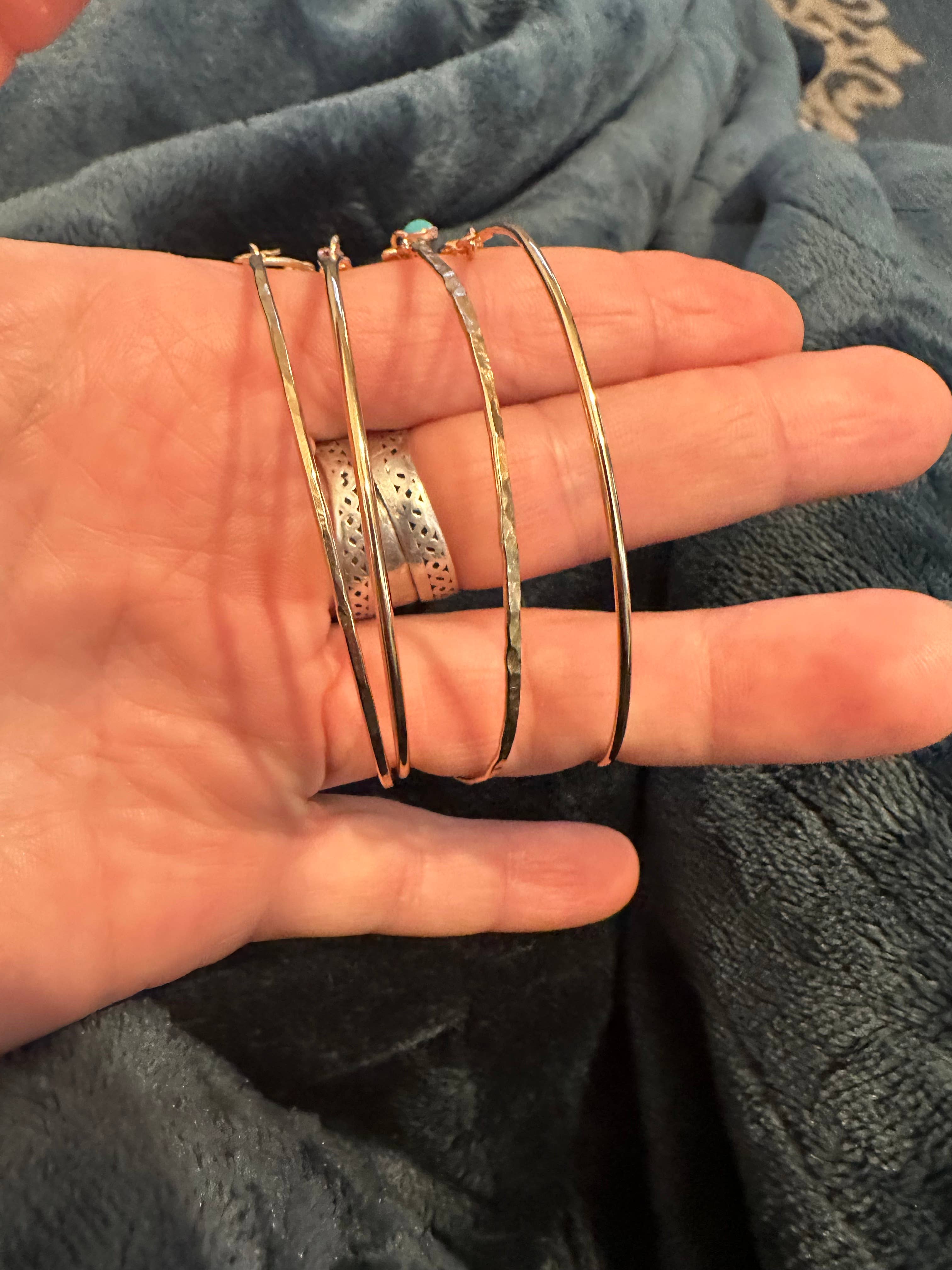 the lilypad project - Wholesale Cuff Bracelet - Permanent Jewelry 14K gold fill Bangles4