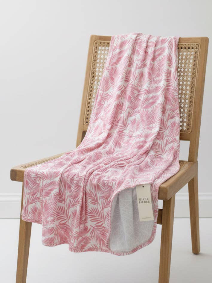 Cali Coastal - Pink - Blanket for wholesale by Shae & Palmer