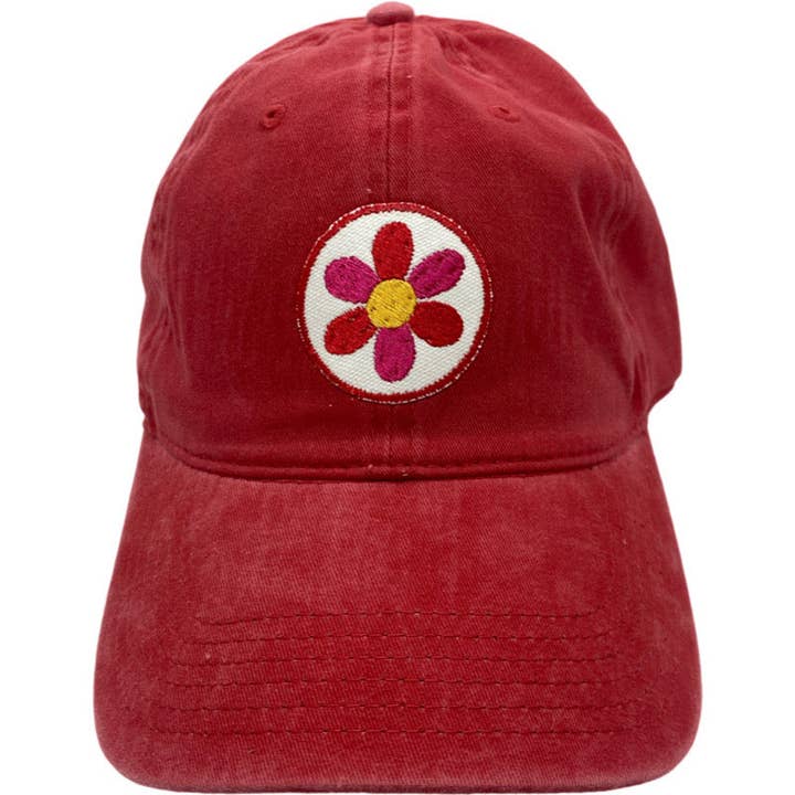 Embroidered Hat-Flower for wholesale by Studio S Designs