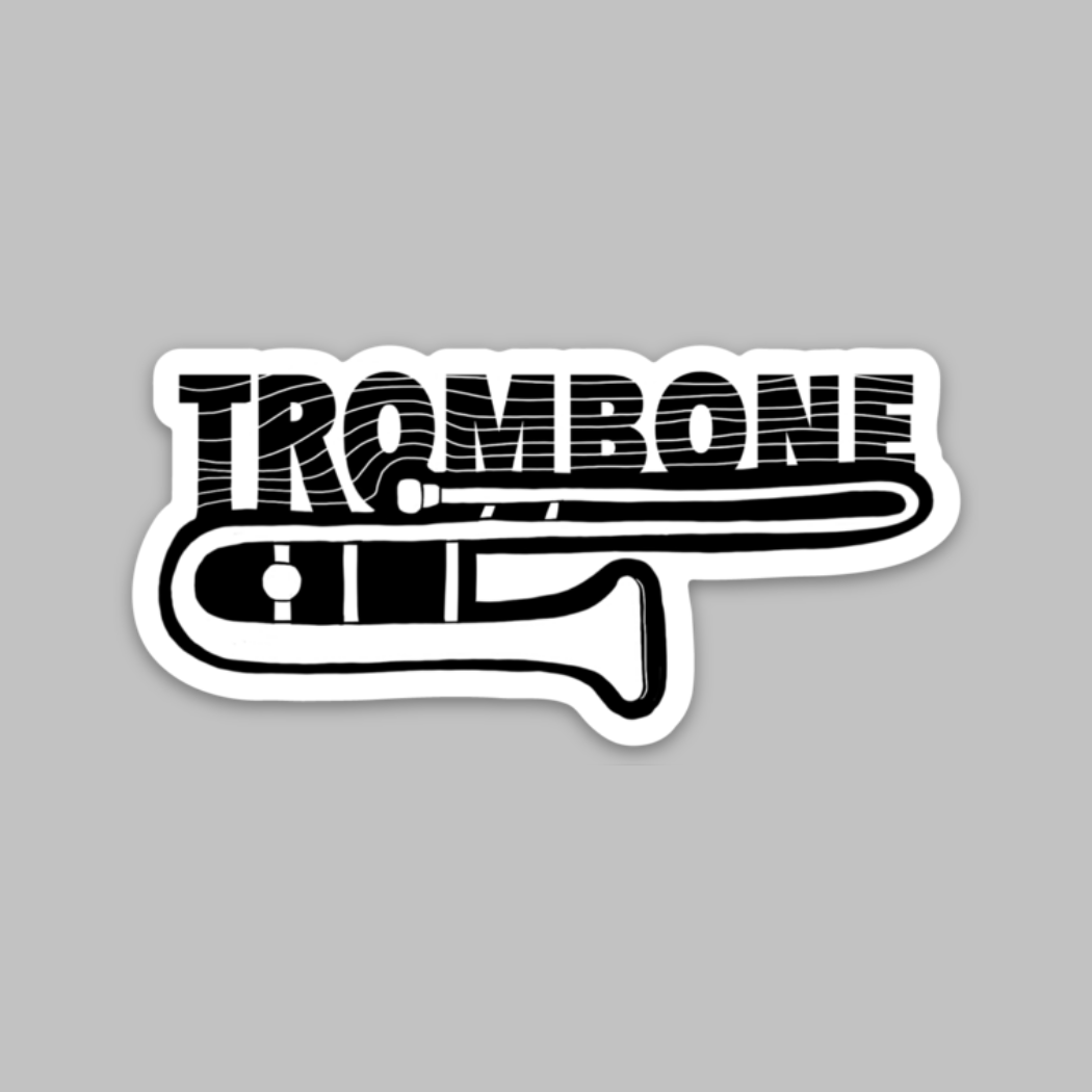 Kevin & Kaia - Wholesale Sticker - Trombone - Sticker2
