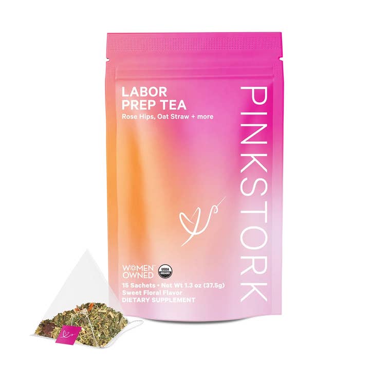 Labor Prep Tea for wholesale by Pink Stork