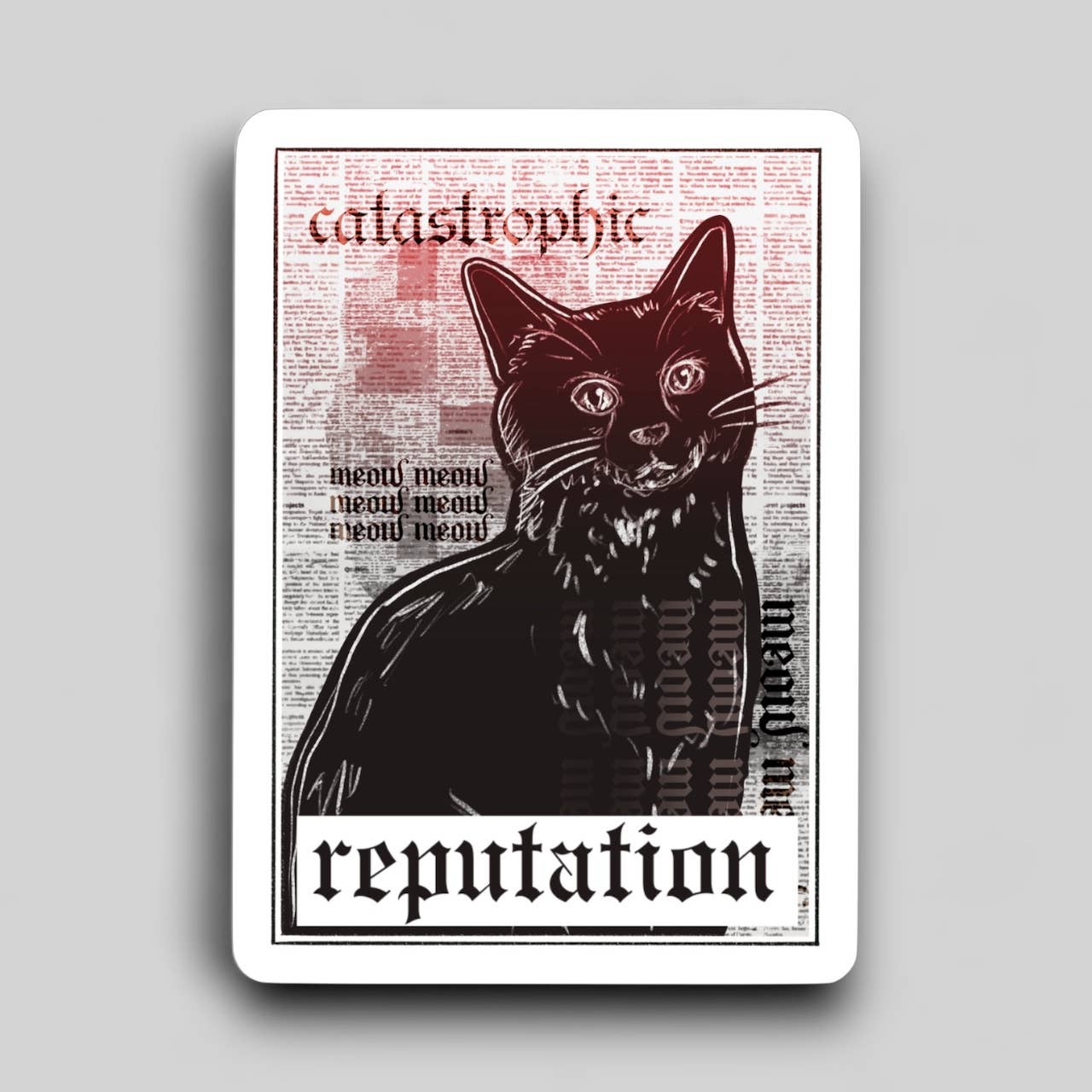 Ace the Pitmatian Co - Wholesale Sticker - TS Reputation Sticker