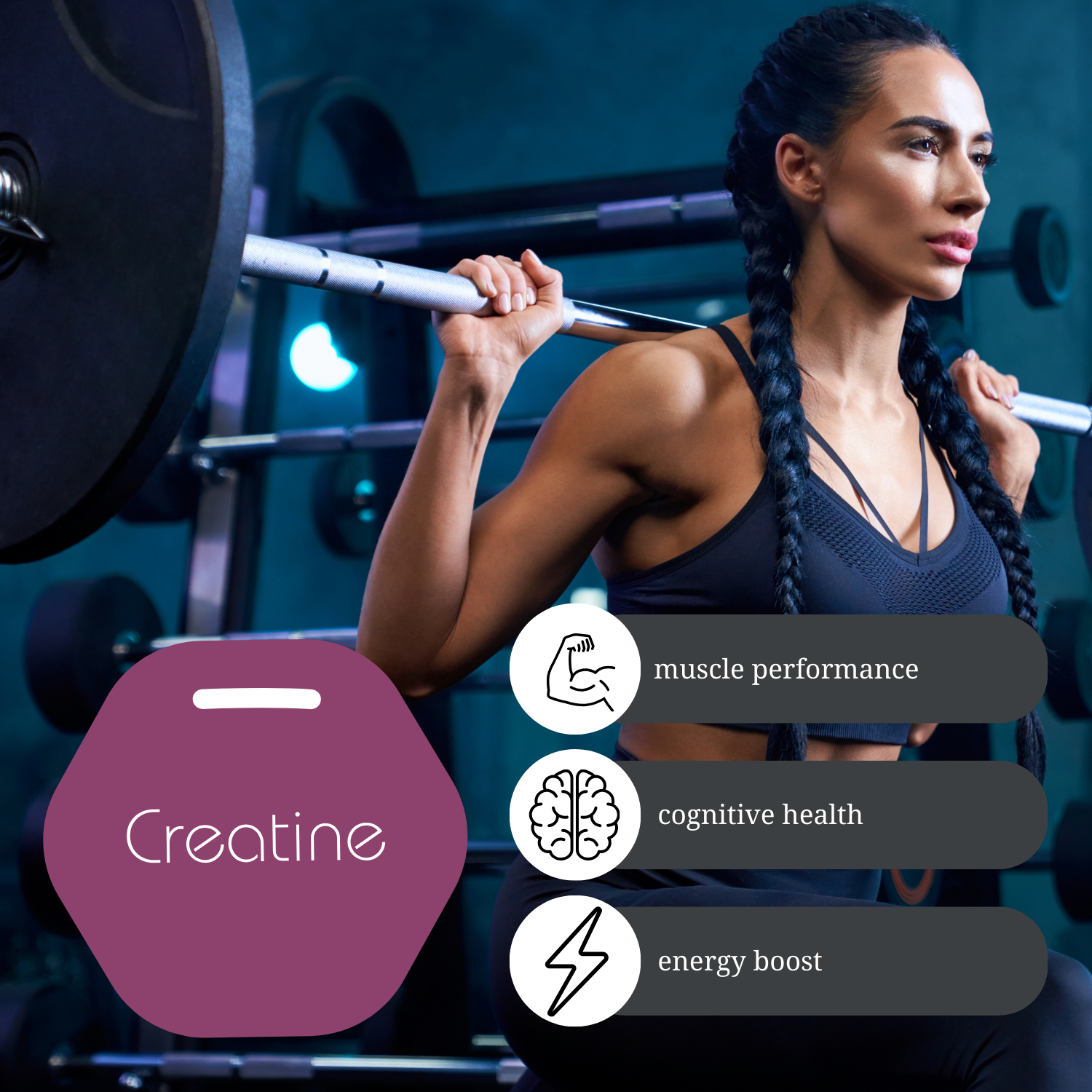 GUM'vees - Vendita all'ingrosso Vitamine/integratori orali - Gummies alla creatina - Barattolo da 90 caramelle11