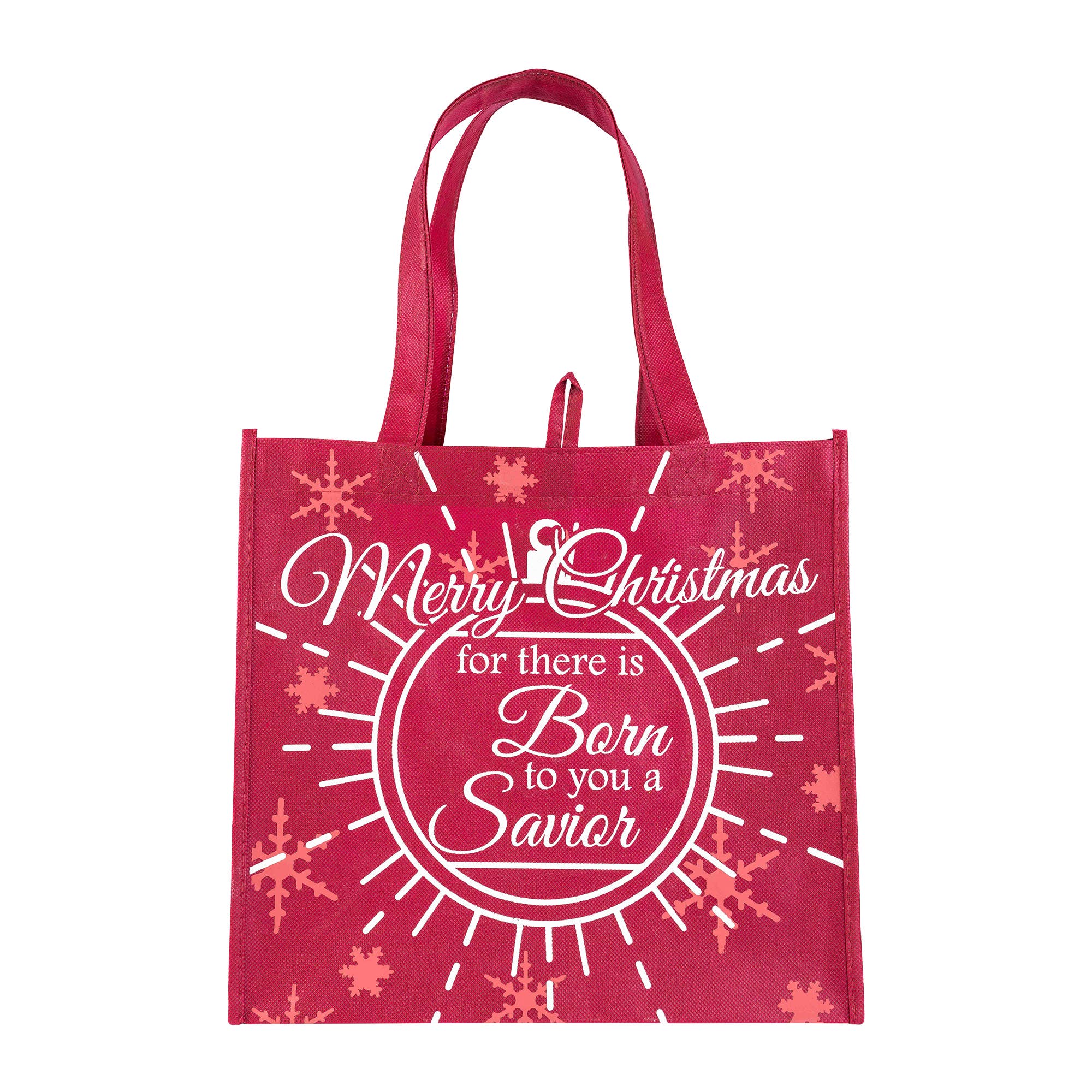 Divinity Boutique - Wholesale Tote Bag - Women's - Eco Tote: Christmas-Red-Ornament1
