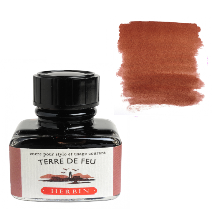 Exaclair - Vente Tampons encreurs - Herbin Stylo Plume Encre 30ml Bouteille -35 Couleurs30