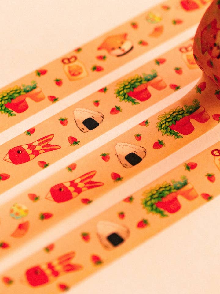 Washi tape - Summer in Japan for wholesale by Sekai of kangae