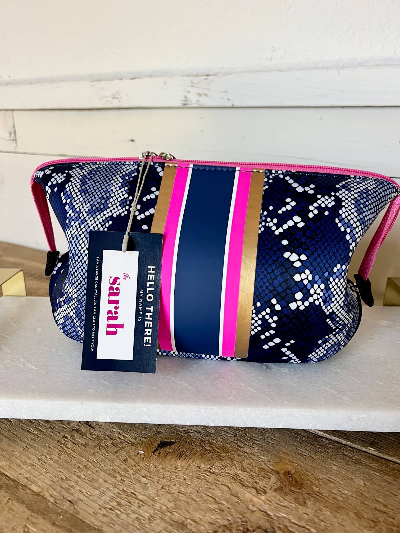 TAYLOR GRAY - Wholesale Makeup/Cosmetic Bag - The Sarah Large Neoprene Makeup Bag | shoptaylorgray1