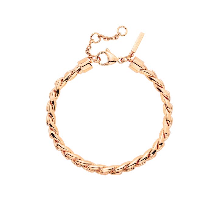 Spiral Links Bracelet Rose Gold for wholesale by Schmuckkollektiv GmbH