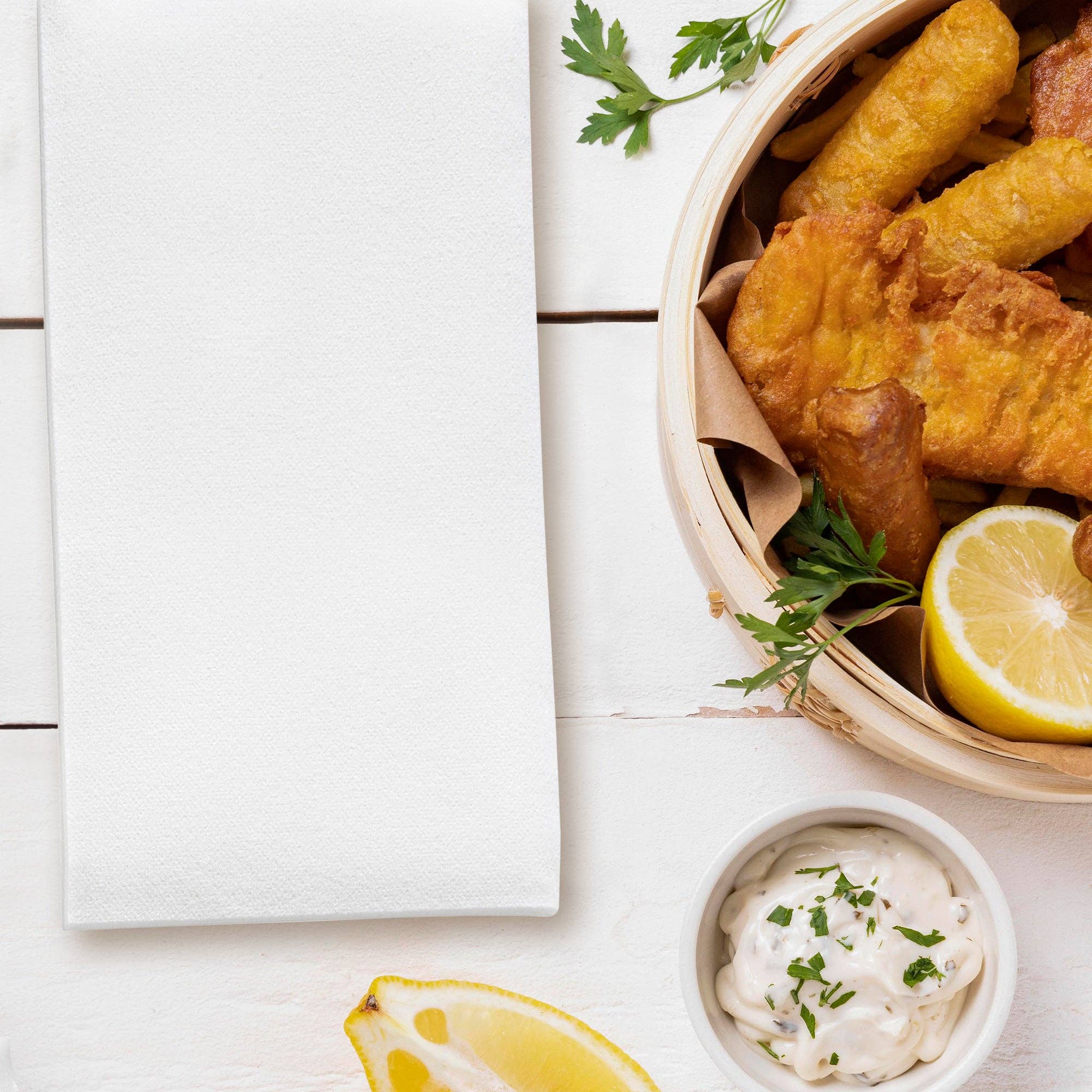 Smarty had a Party – wholesale Engångsservett – Vita linneliknande premiumservetter för buffé - 24 st6