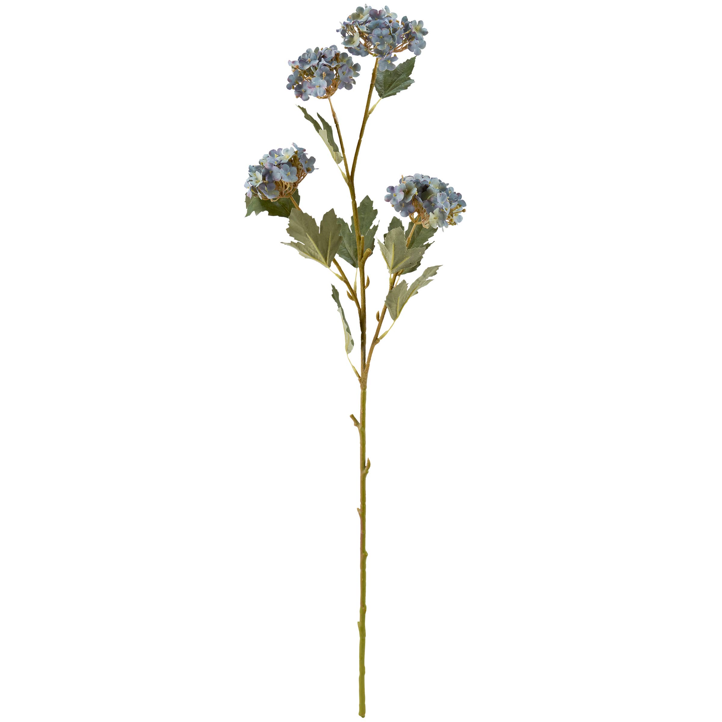 Primitives by Kathy - Wholesale Artificial Flowers - Blue Mini Hydrangea Floral Pick1