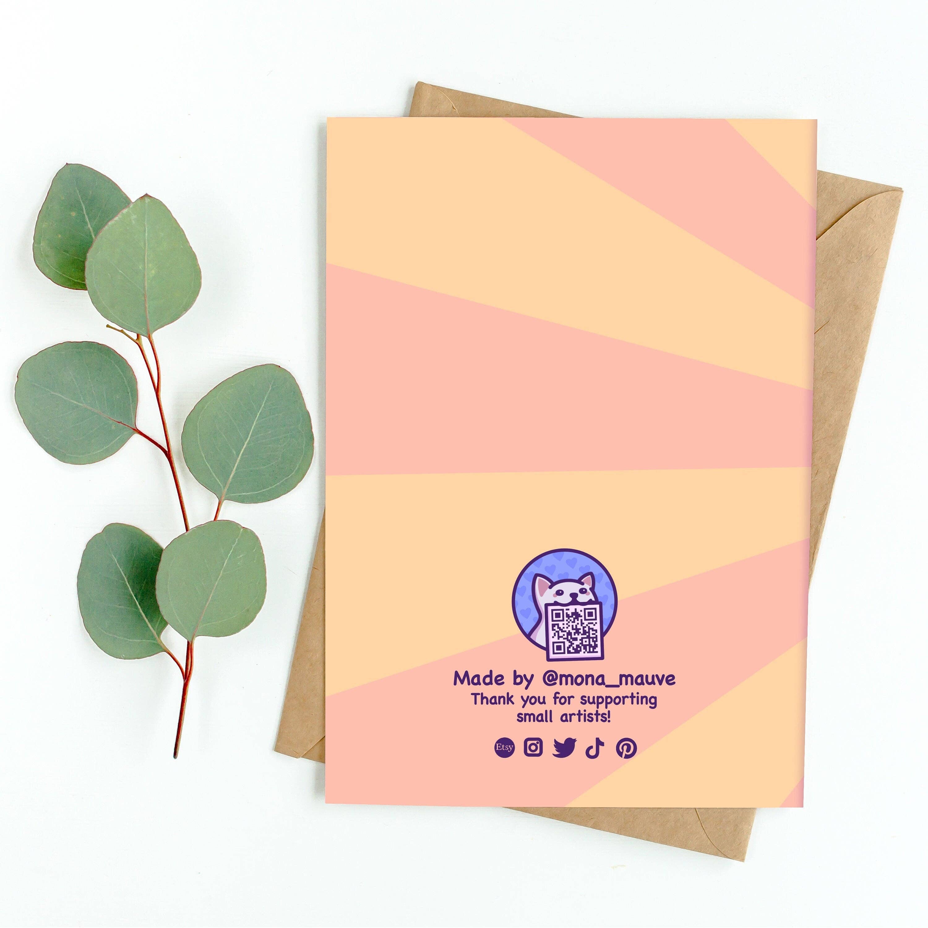 Mona Mauve • Silly Art! – Großhandel Jubiläumskarte – Running Through My Mind All Day | Lustige Frosch-Jubiläumskarte2