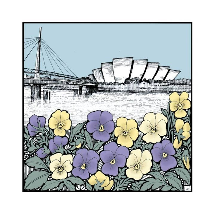 Milltir Sgwâr (Square Mile) SEC Glasgow Armadillo für den Großhandel von Alff a Bet Design