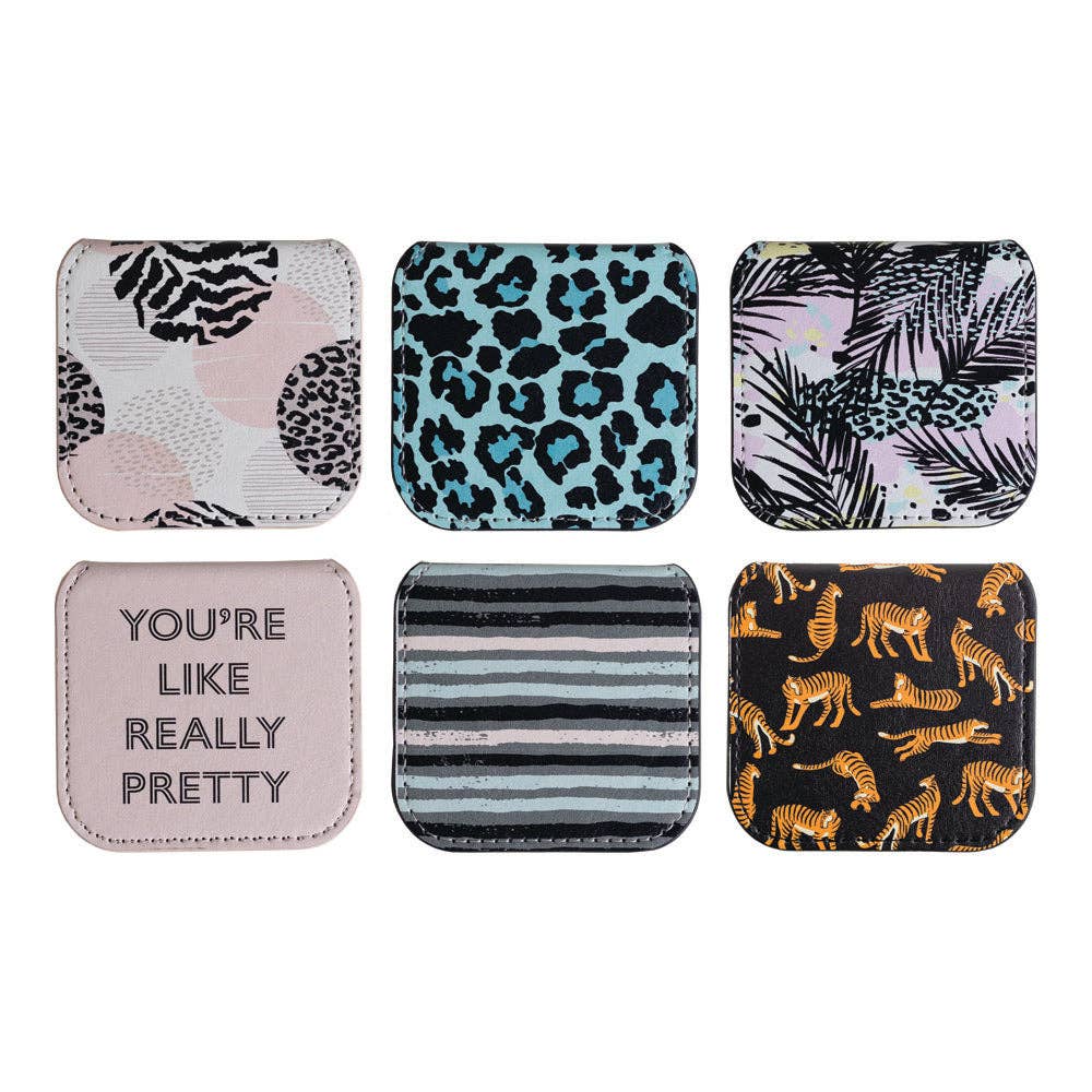 Manual Woodworkers and Weavers, Inc. - Wholesale Compact Mirror - You'Re Like Really Pretty - Compact Mirror Asst S/180