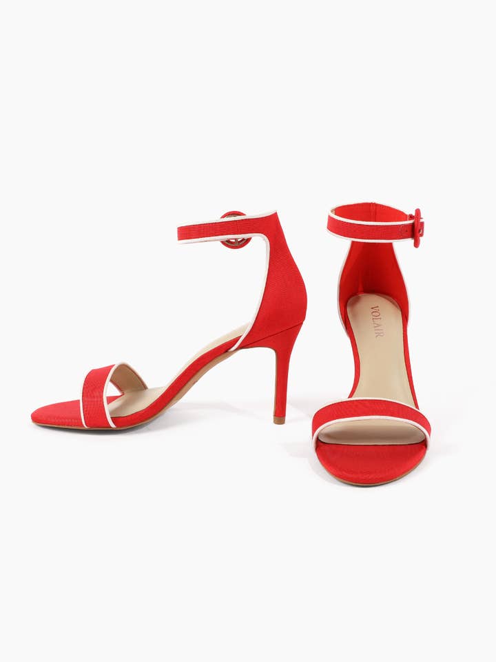 Comfy Sporty Strap Stiletto Heel - Cushioned Insole for wholesale by Volair