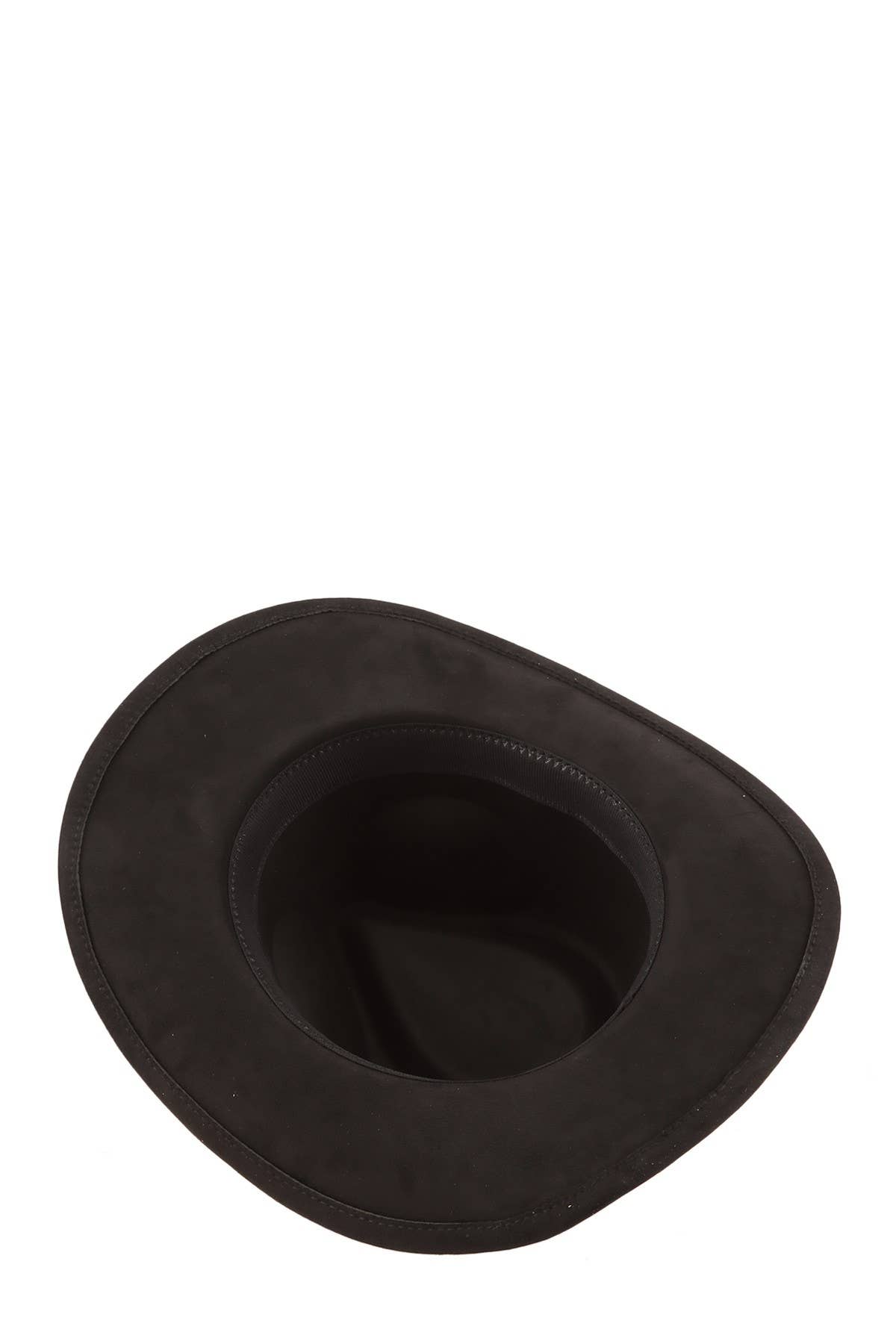 anbfashion - Wholesale Fedora - Women's - FEDORA FAUX SUEDE HAT WITH COWBOY BAND 6