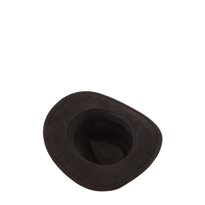 anbfashion - Wholesale Fedora - Women's - FEDORA FAUX SUEDE HAT WITH COWBOY BAND 6