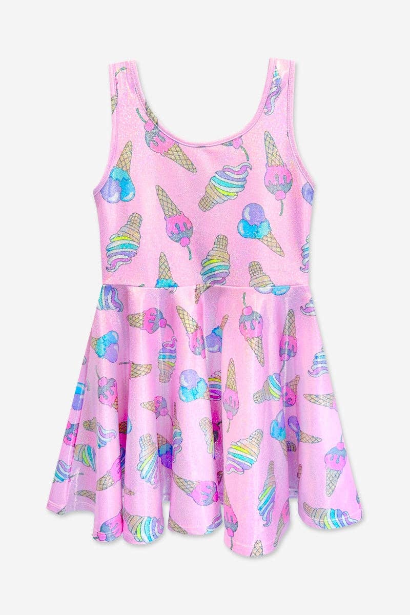 PixieLane - Wholesale Dress - Kids - Glitter Tank Super Twirl Dress43