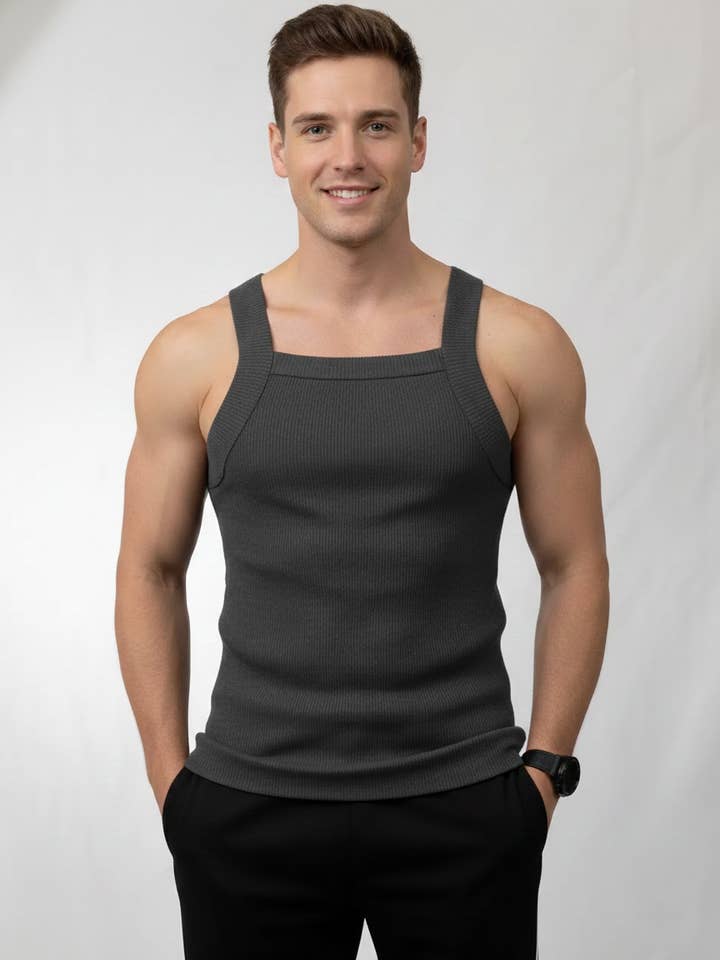 Lime Tree Clothing Inc. – wholesale Tank top – Men's – Men's G-Unit Style Muscle Tank Tops - Square Cut "A"