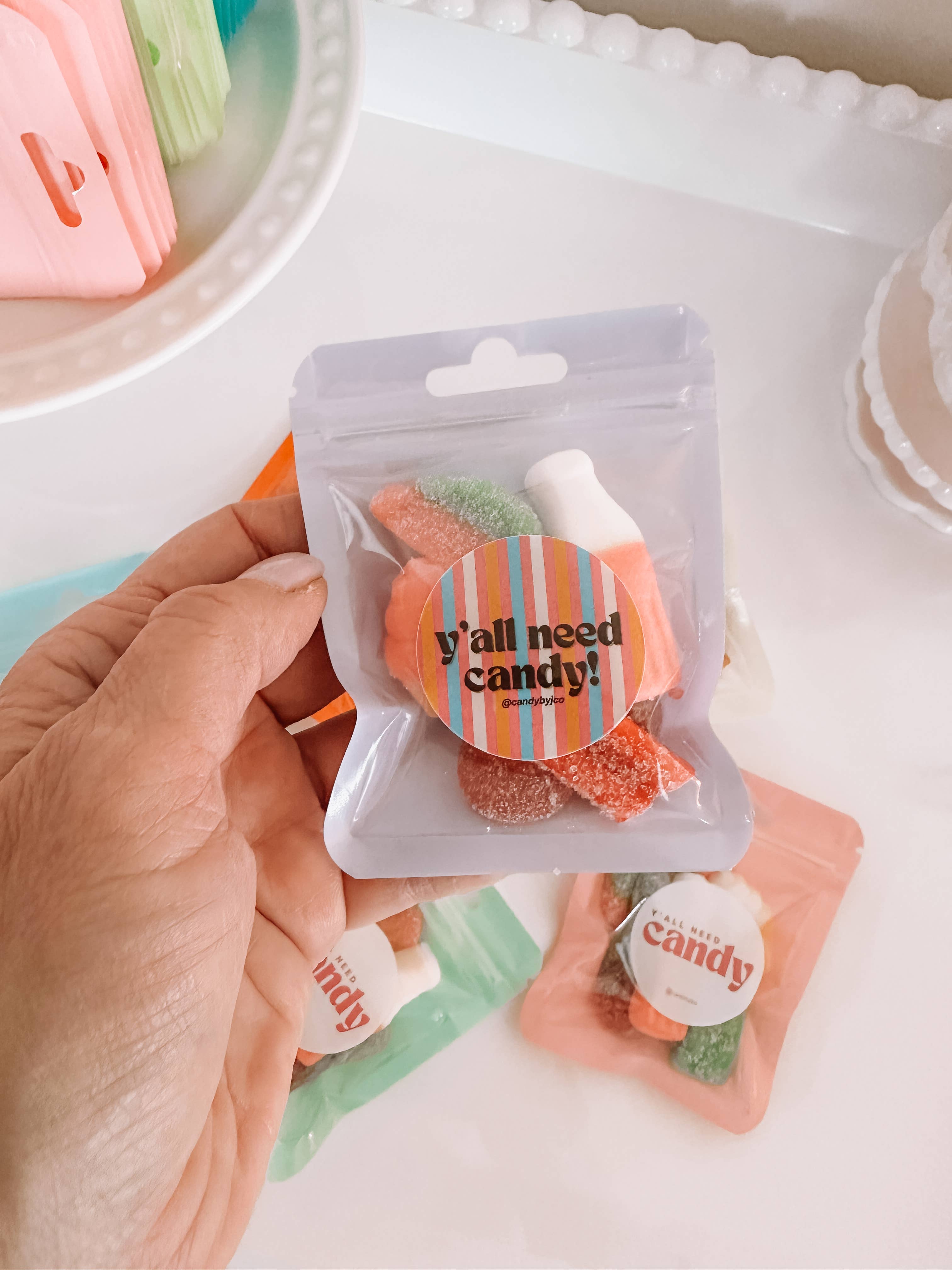 Candy by J.Co - Venta al por mayor Gominolas - Mini Packs de Pastel de Fiesta {bolsa de caramelos con cremallera}9