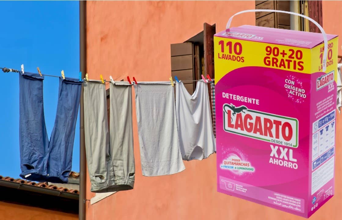 Lagarto - Wholesale Laundry Detergent Powder/Pods - Active Oxygen Powder Detergent - XXL 110 Washes3