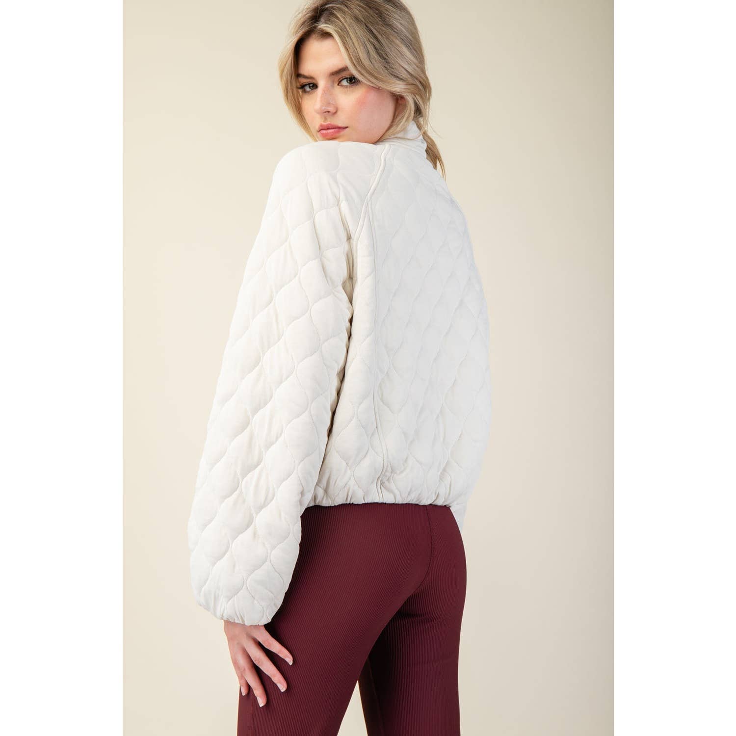 Rae Mode - Vente Veste de sport – femme - BLOUSON BOMBER MATELASSÉ25