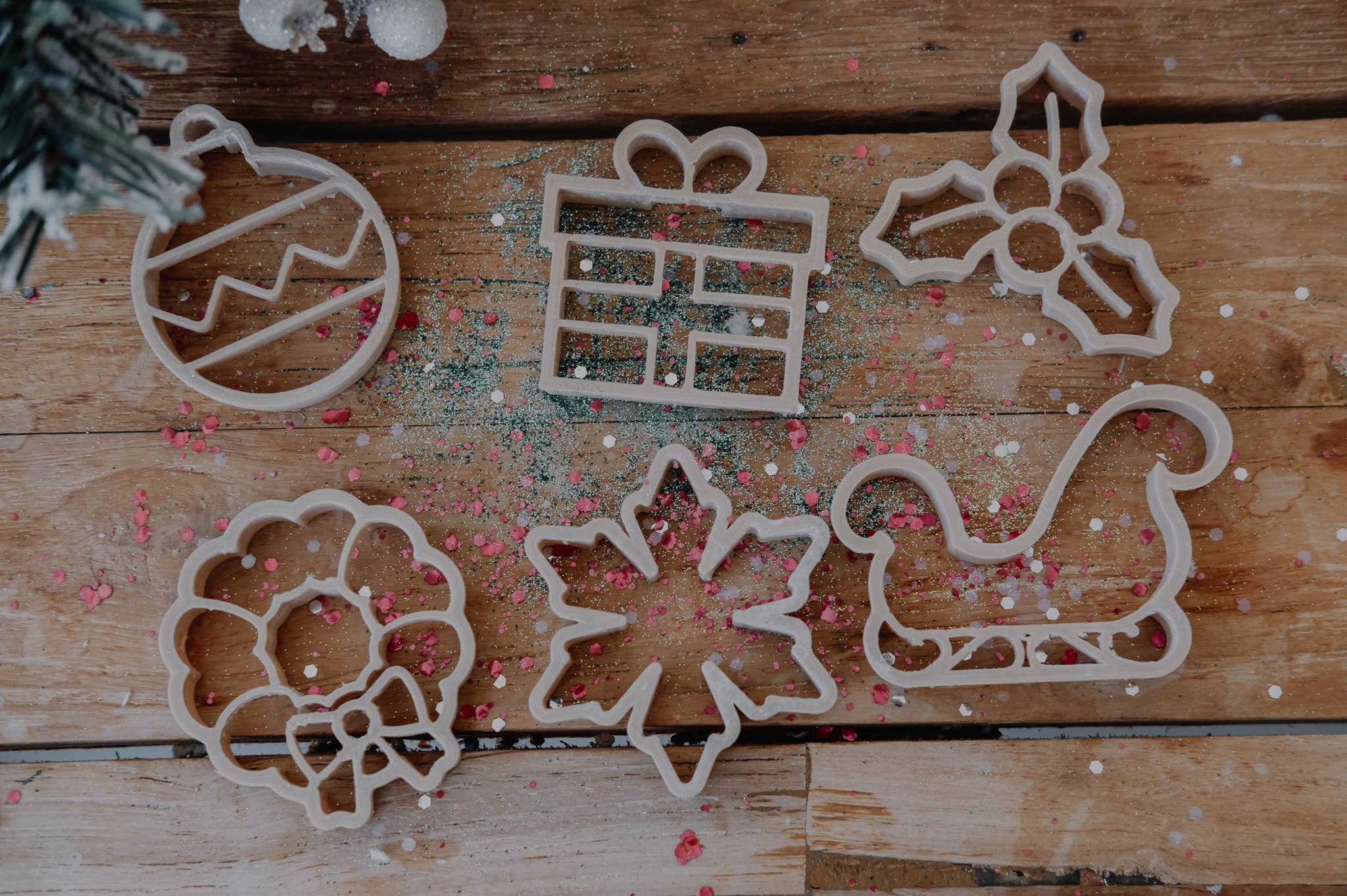 Kinfolk Pantry – Conjunto de brinquedos - Crianças por atacado – Kit de Cortadores de Natal - Ferramenta Ecológica para Massinha10