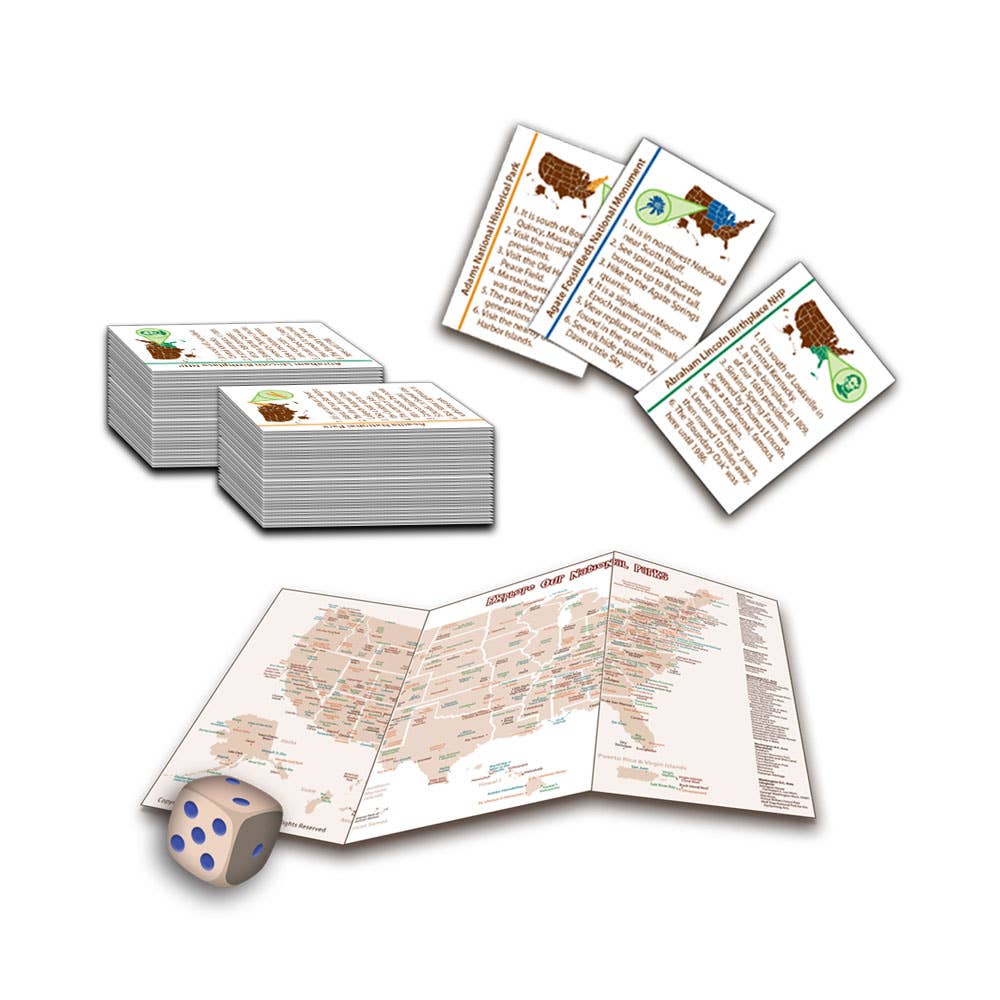 Jr. RangerLand - Wholesale Card Game - Explore Our National Parks Trivia Game3