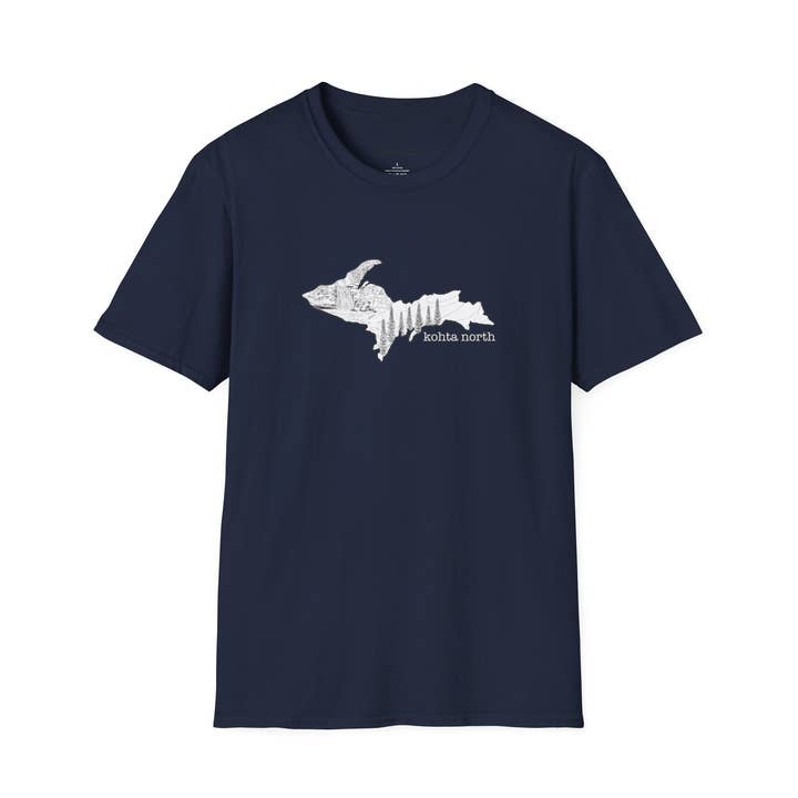 T-shirt softstyle Upper Peninsula pour la vente par Kohta North