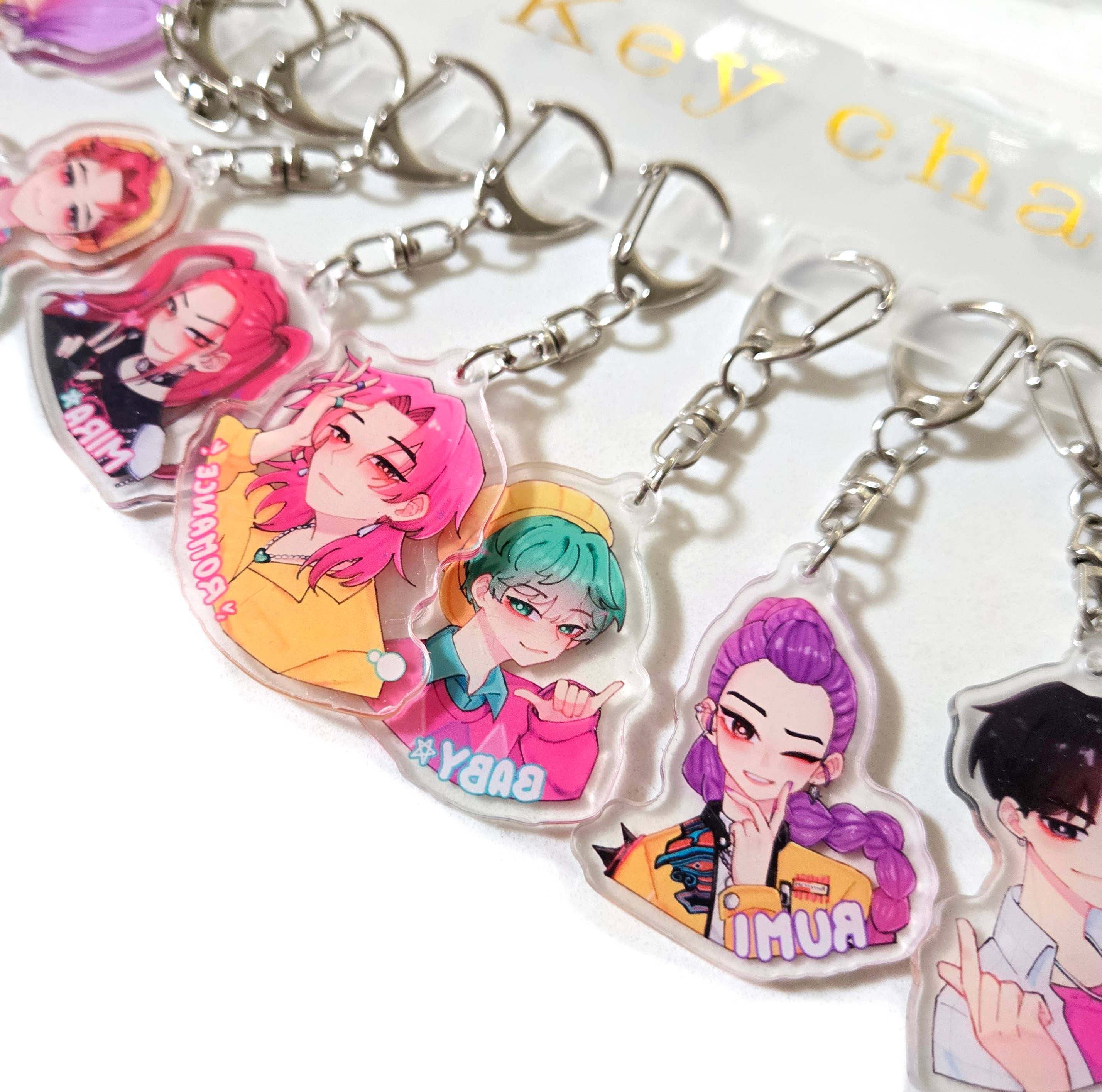 anbfashion – wholesale Keychain – Women's – K-pop Demon Hunter Keychain KPOP Rumi Mira Zoey3