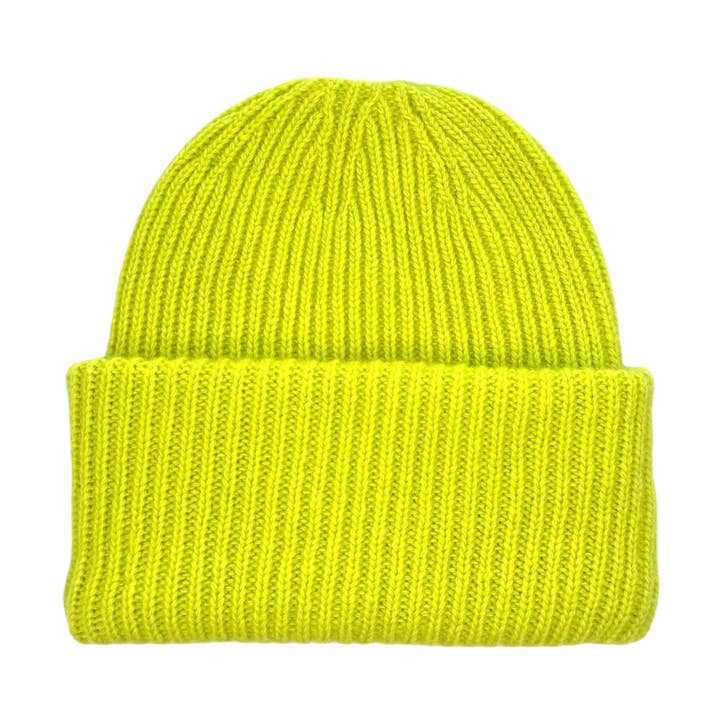 GORRO OVER 100% LÃ MERINO NEON por atacado de BeCap