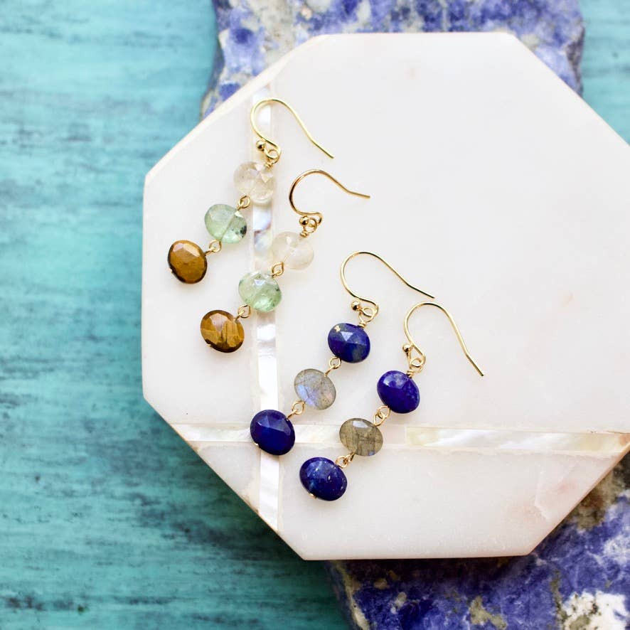 a.v. max - Venta al por mayor Pendientes colgantes - Pendientes Mini Semi Stack18