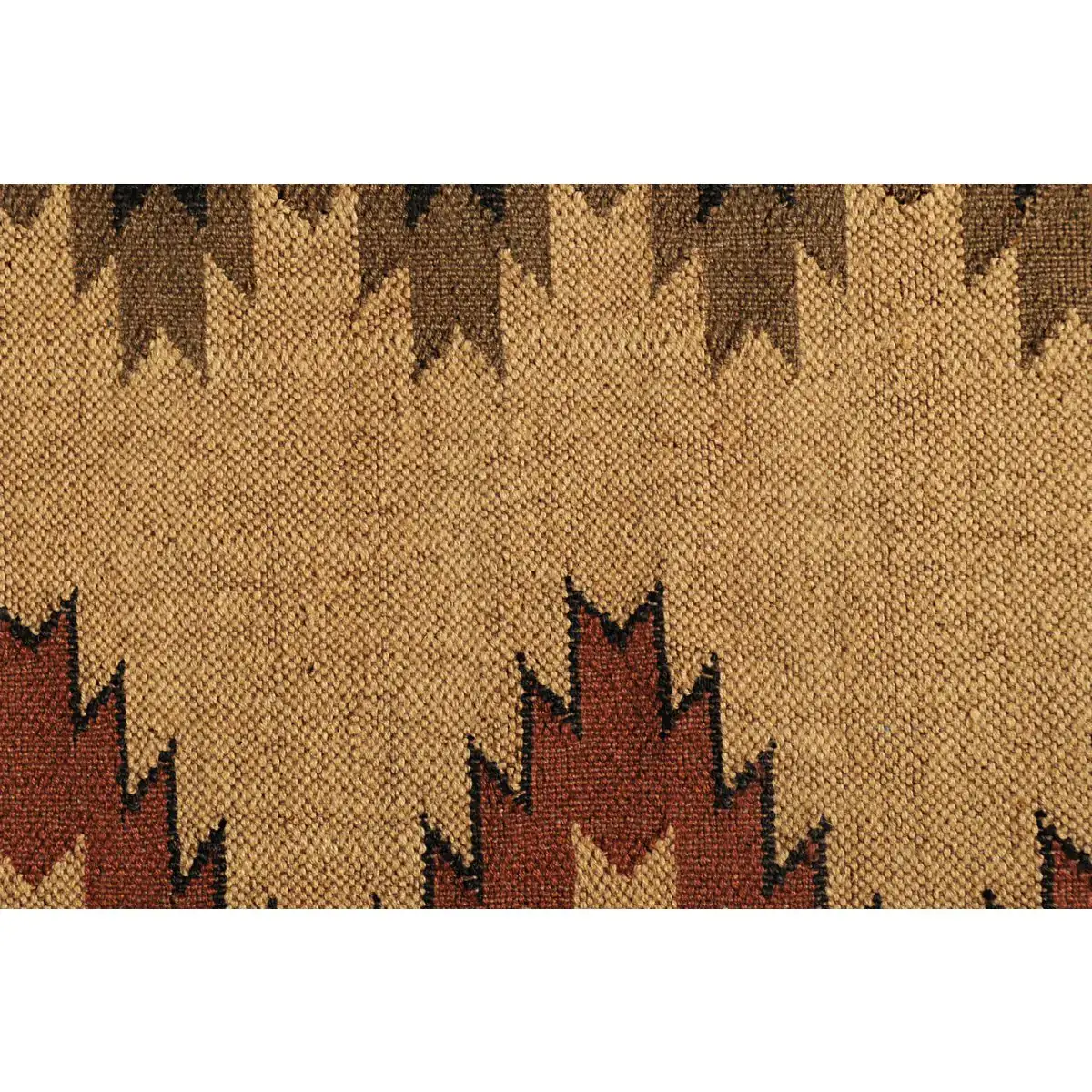 B A O B A B - Maison - Wholesale Area Rug - Ottoman Kilim Rug Wool and Jute Edirne pattern2