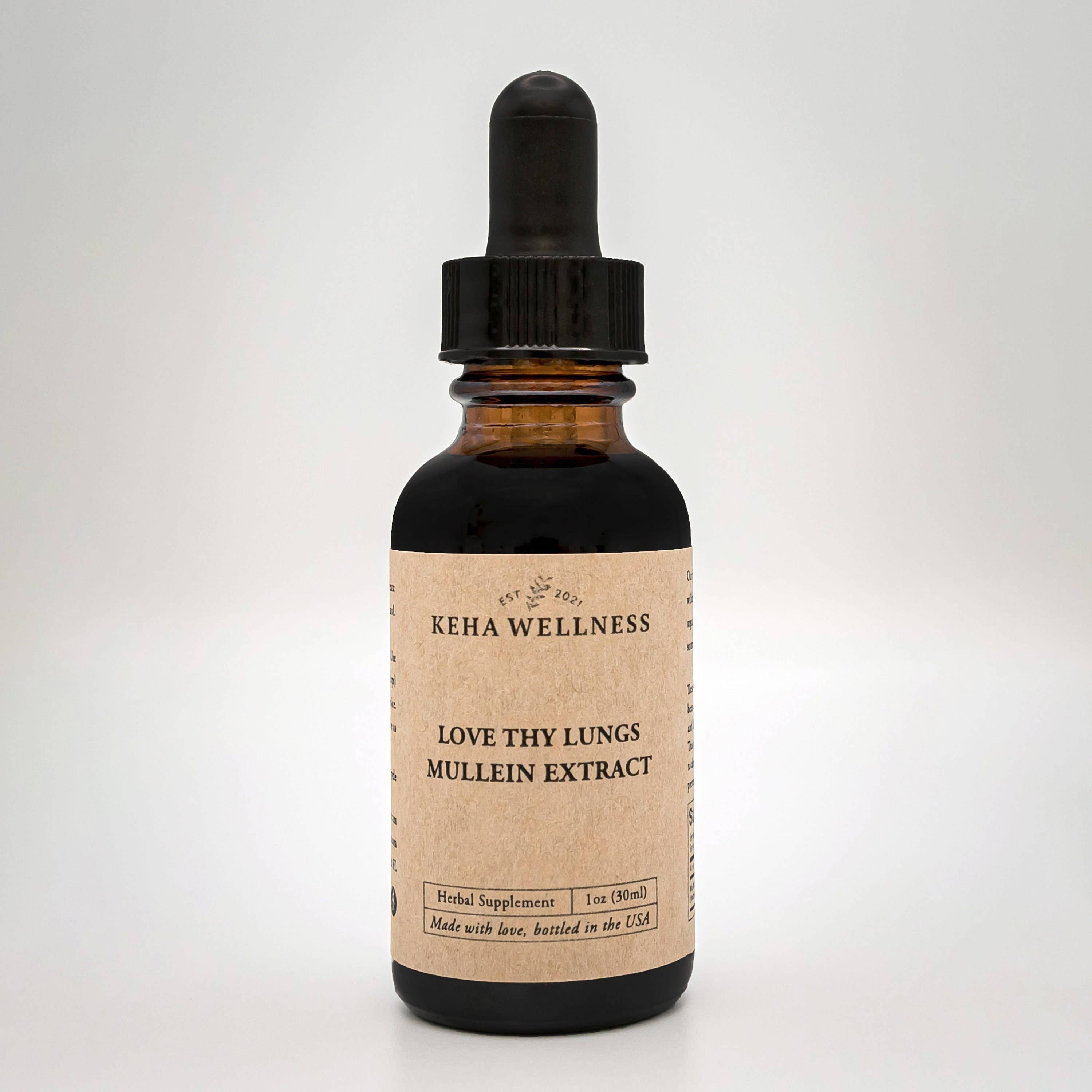 Keha Wellness - Wholesale Tincture - Mullein Tincture Lung Cleanse6