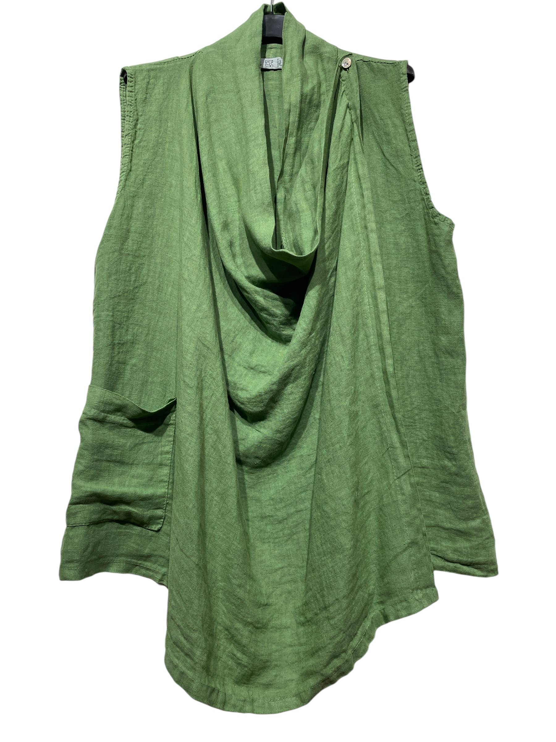 LINEN & COTTON HOUSE – Großhandel Oberbekleidungsweste – Damen – WESTE AUS LEINEN 5172 BESTSELLER FRÜHLINGS- UND SOMMERKLEIDUNG 22