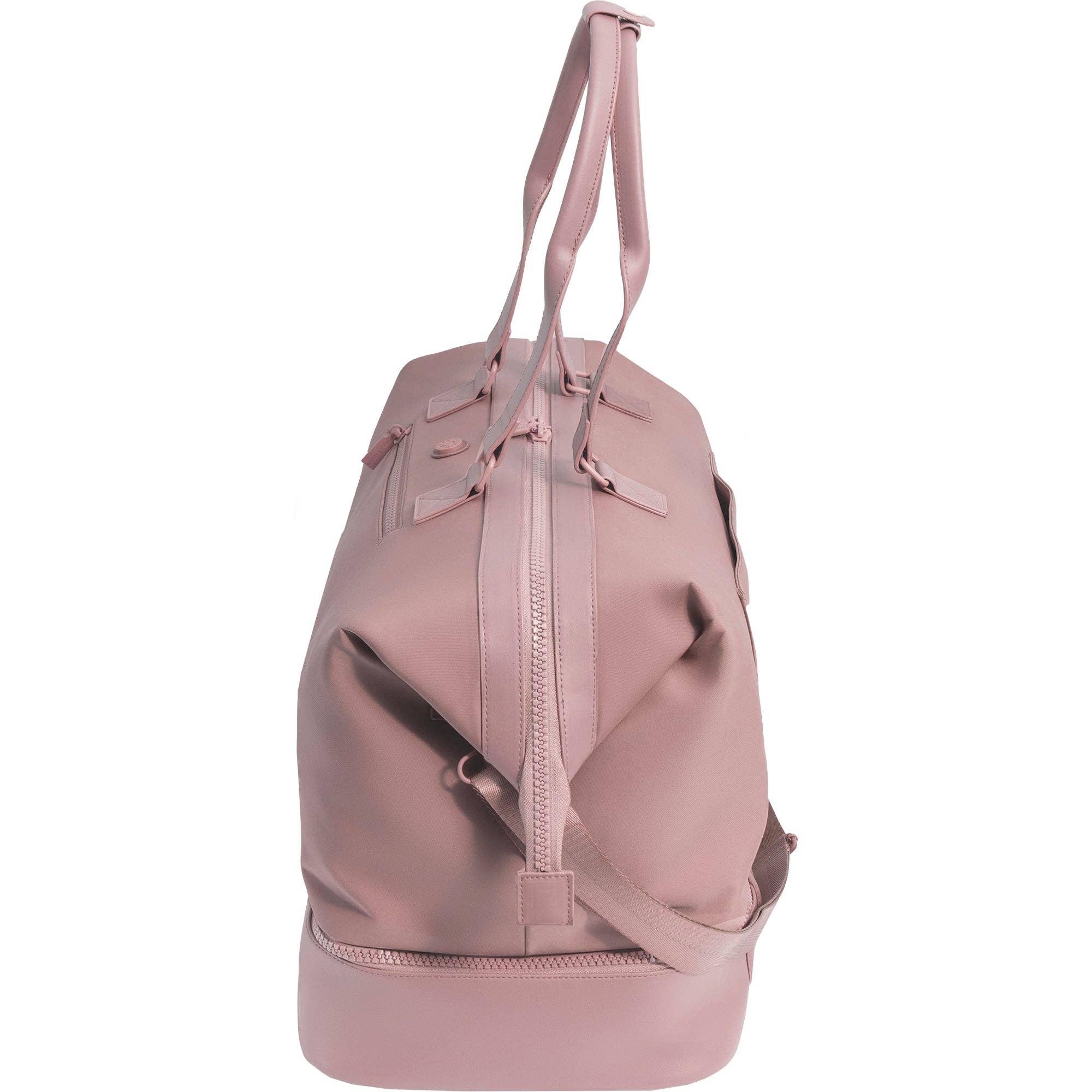 Magid - Wholesale Weekender Bag - Women's - Max Studio Sport Nylon & Faux Leather Drop Bottom Duffel Bag3