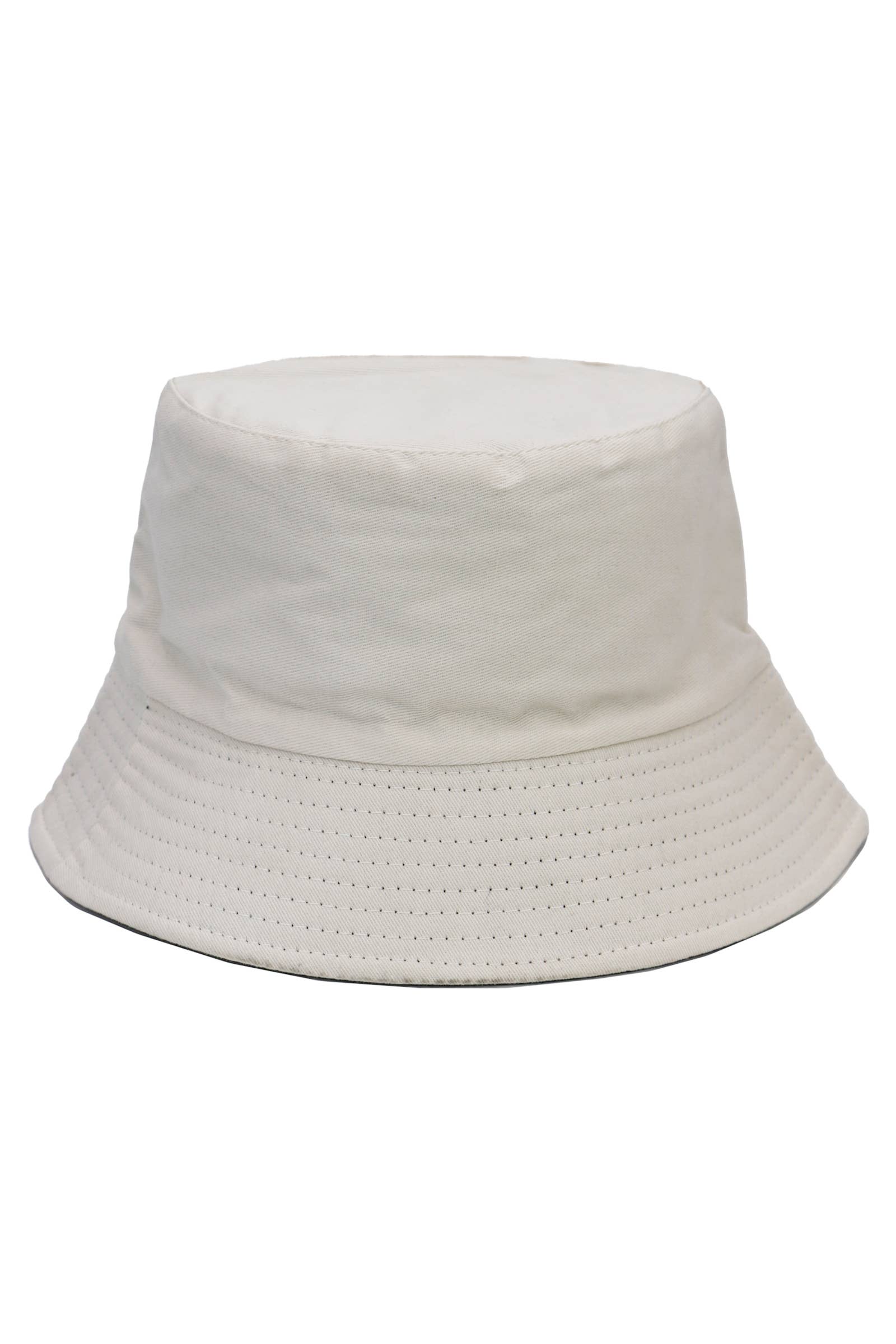 Cap Zone - Vente Bob – unisexe - Chapeau seau en coton uni réversible à fond noir29