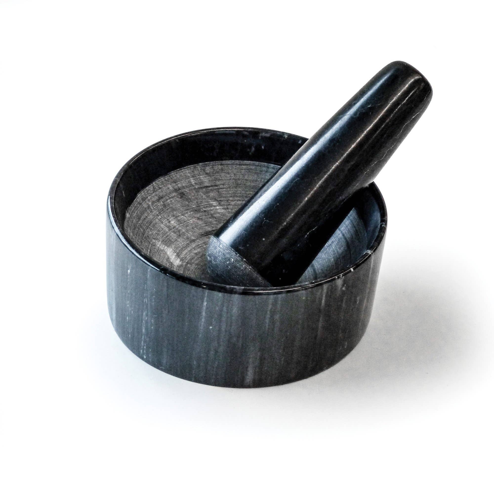 RSVP International - Wholesale Mortar & Pestle - Marble Mortal & Pestle - Black5