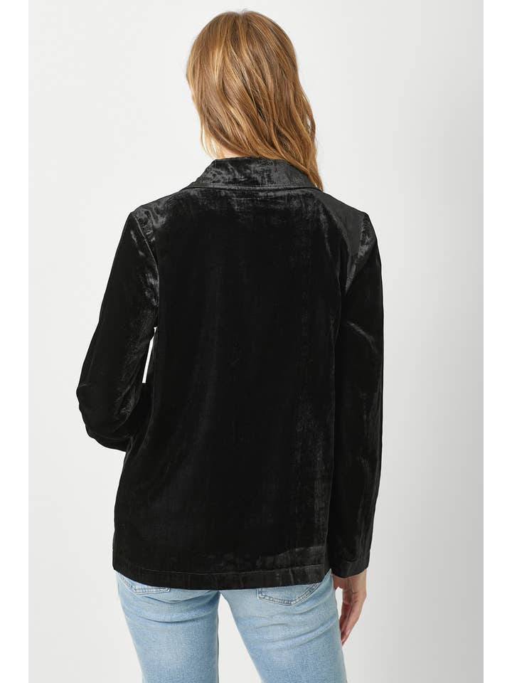 Mystree - Wholesale Jacket - Women's - 60256 Velvet Open Jacket
