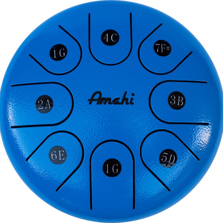 Amahi Ukuleles - Wholesale Muziekinstrument - Amahi 15 cm stalen tongue drum3