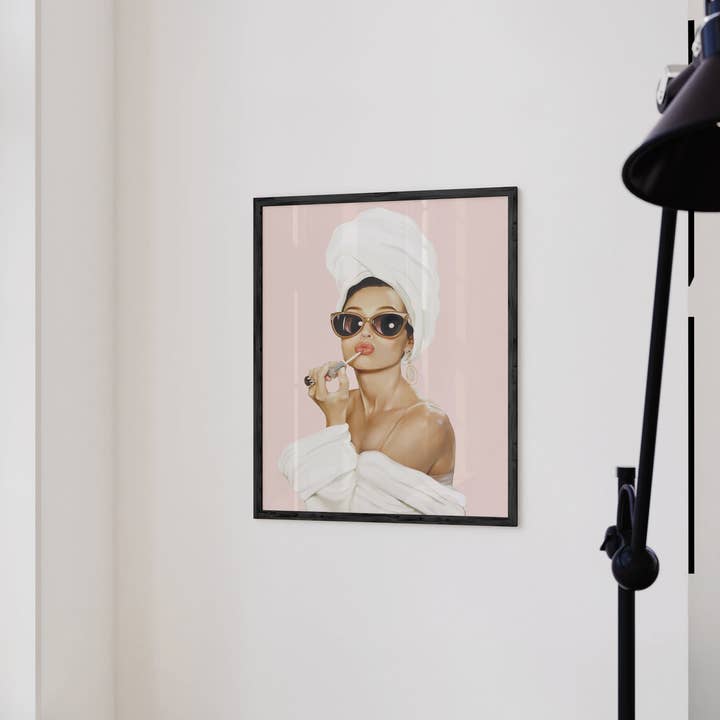 Haus and Hues - Wholesale Art Print - Audrey Hepburn Wall Art