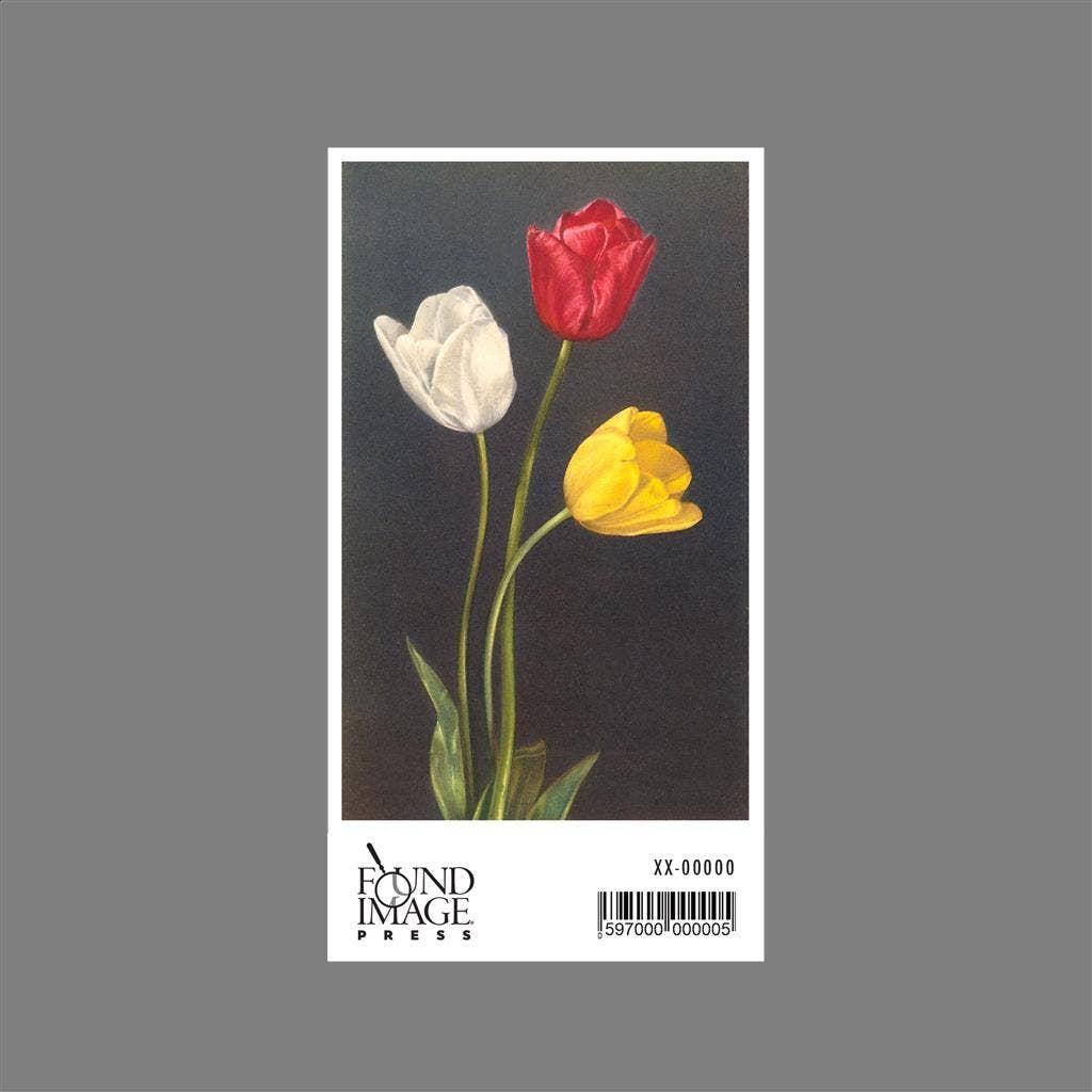 Found Image Press – wholesale Sticker – Sticker FC-65 Tulips1